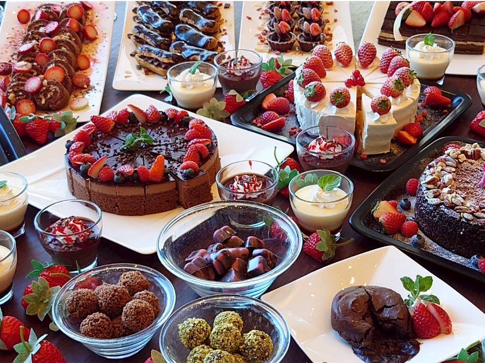 *ときめき満開*バレンタインデザートビュッフェ♪~可愛いが詰まった2日間限定!ご...