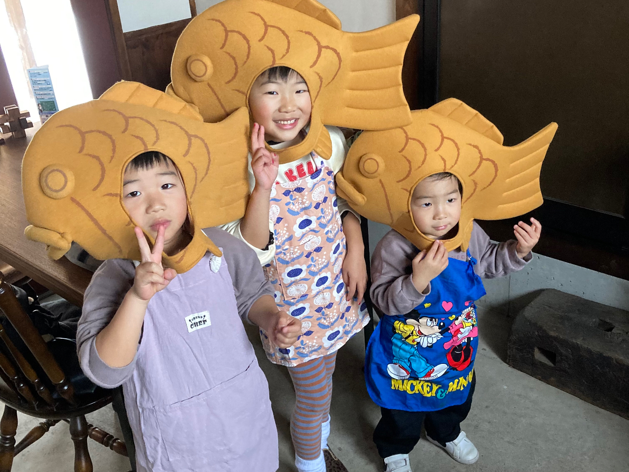 【五平餅&たい焼き作り】木型、金型を使って楽しく作ろう! ファミリーにオススメ。