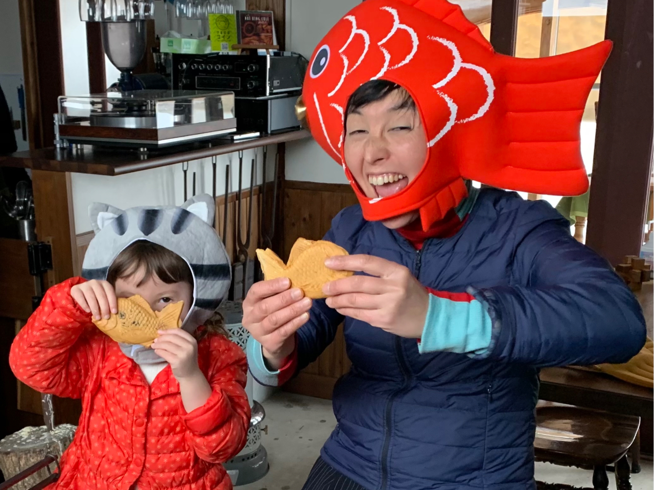 【たい焼き&モナカ作り】レトロな金型で楽しく作ろう!ファミリーにオススメ。