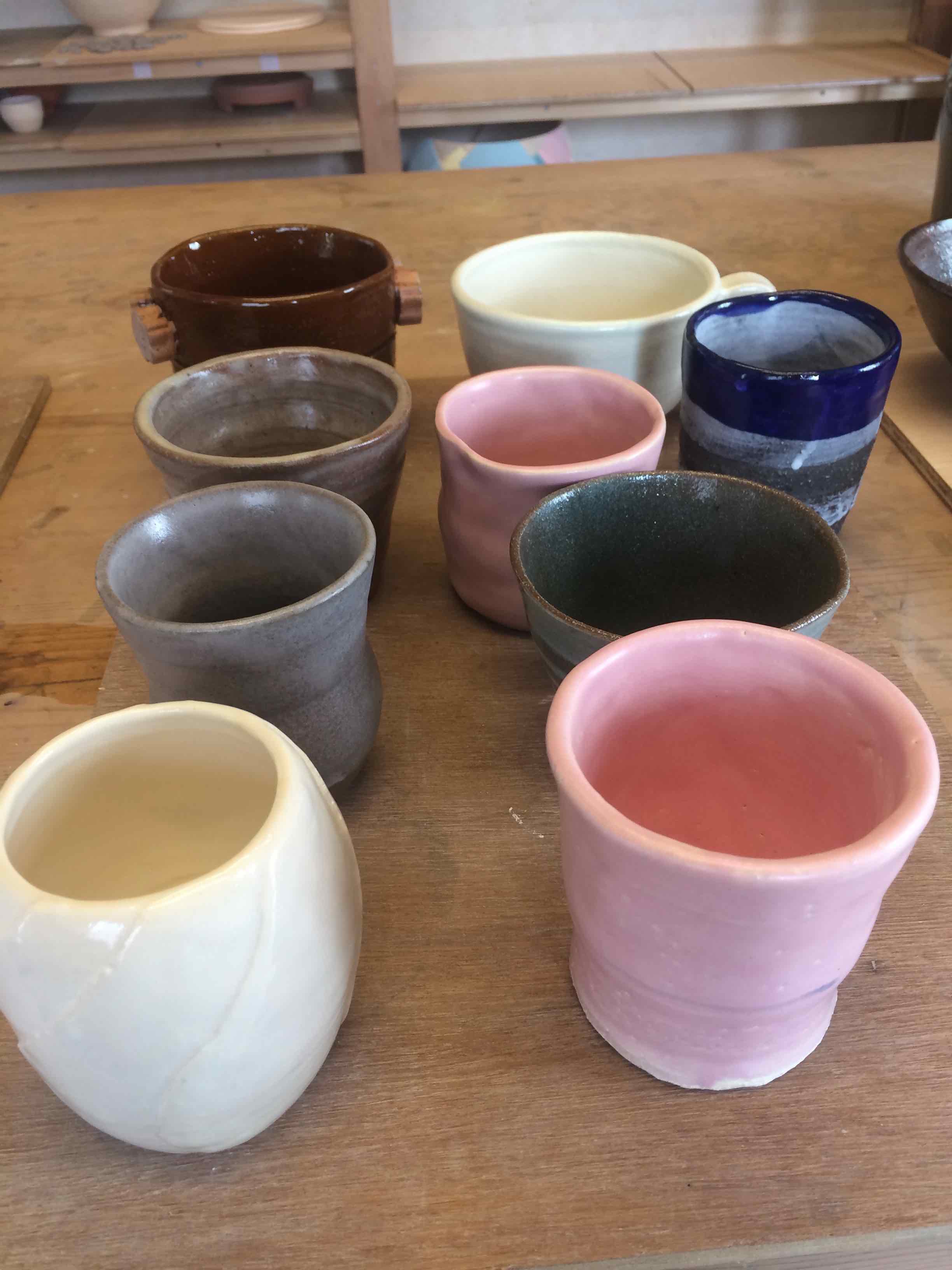 一日体験の方達の作品です。