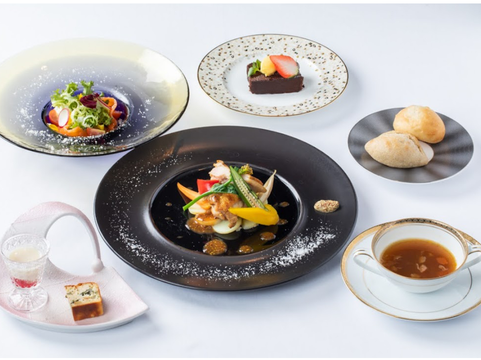ながのテロワール】シェフおまかせコース（洋食）/松本ホテル花
