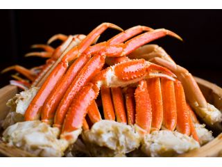 大人気カニも食べ放題!