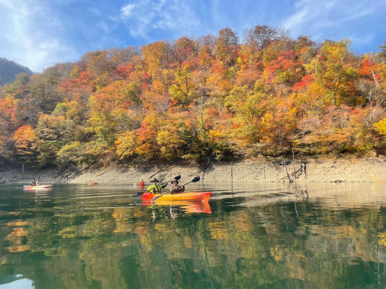 九頭竜湖カヤックツアーcafe on lake【ふくのね】※お土産付き