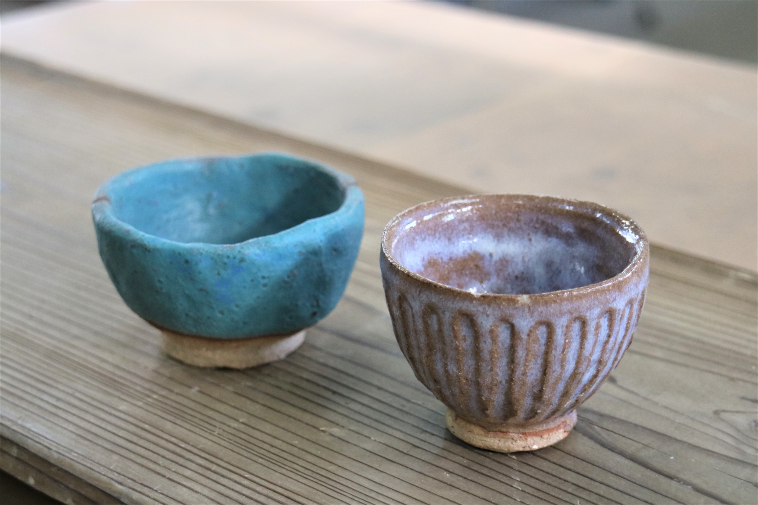 【13:00~開始】越前焼マイぐいのみづくりと丹生酒造の地酒セット