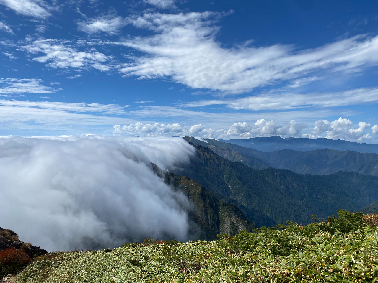 百名山ならではの絶景を味わいましょう!