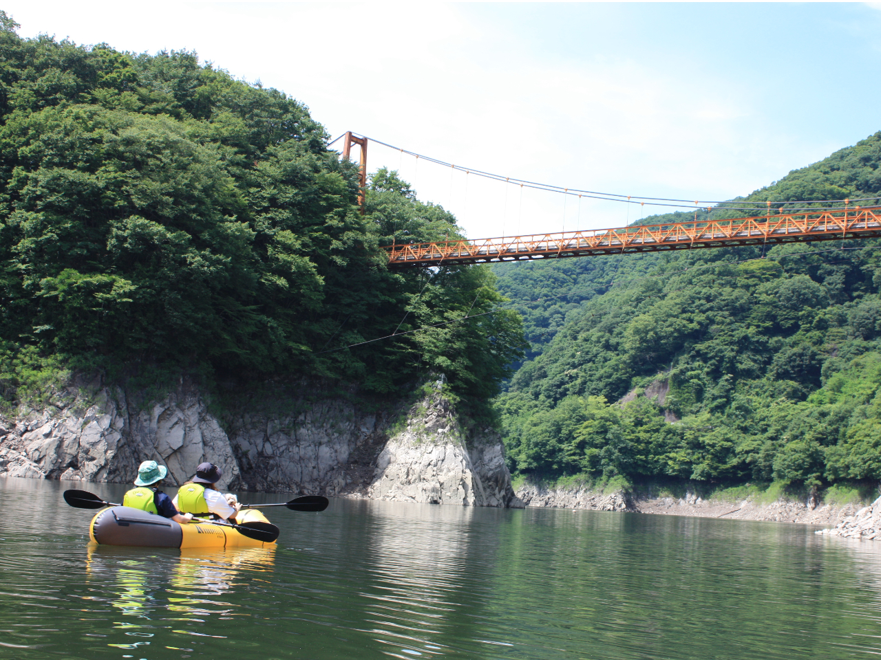 市街地から近いのにあふれる自然でまったりカヌーイング♪