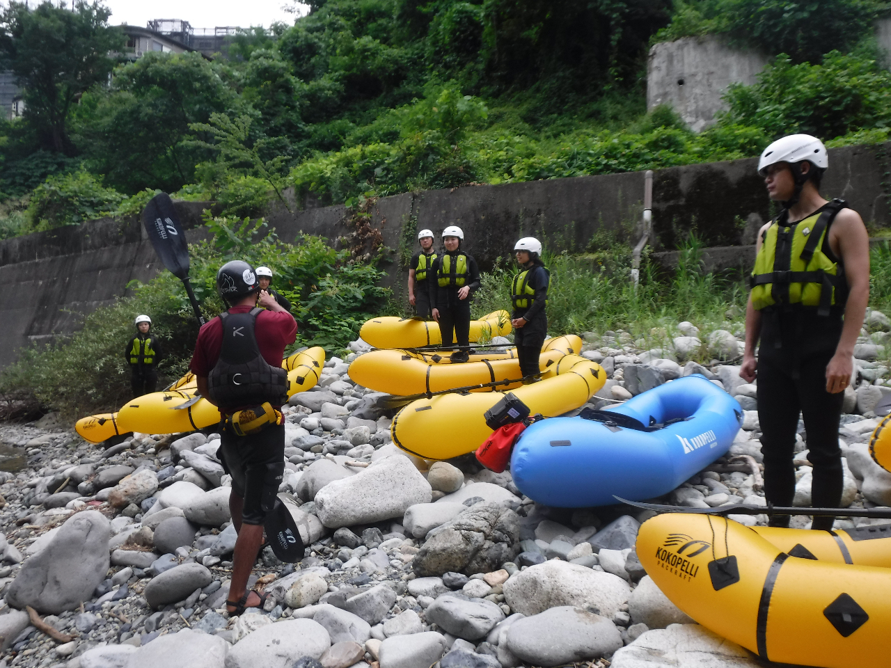 ツアーの前は必ず安全説明を行います!