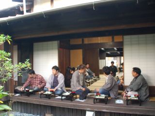 江戸時代の旧商家「藤文」にて行う煎茶でお茶会