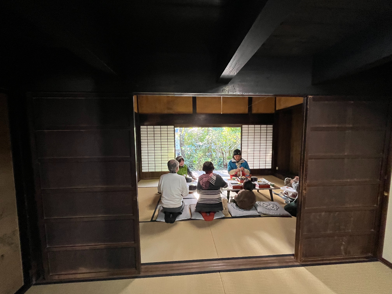 小グループでのご利用された際の様子:藤文にて