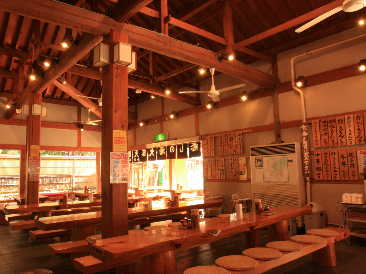 大露天風呂 食堂