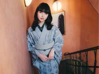 あこがれの久留米絣をMODERNなコーディネートでレンタルできるプランです