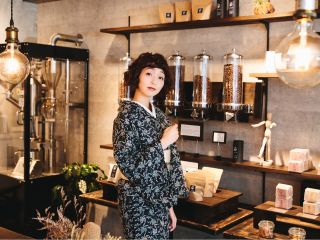 KIMONO MODERNのオリジナルレース着物で散策プラン♪