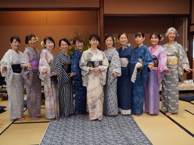 デニム着物ファッションショー