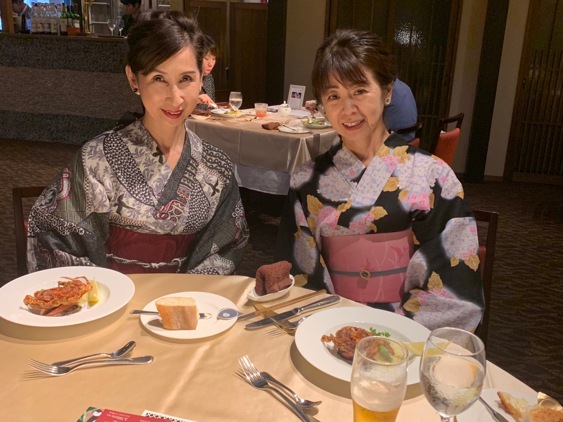 浴衣でディナー!美観地区の夜も楽しめますよ!時間延長ご相談に応じます。