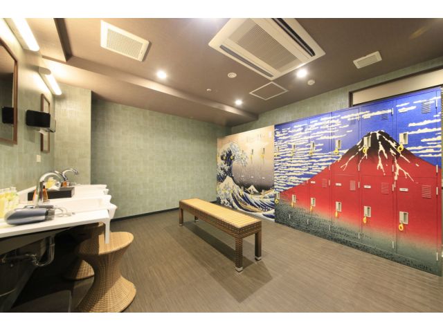 大浴場脱衣室