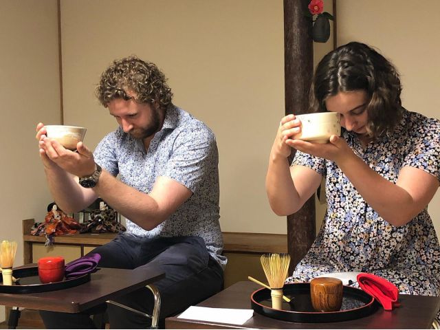 盆略点前を学びます