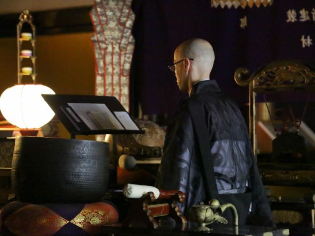 翌朝のお勤めにて書き上げていただいたものを奉納させていただきます。