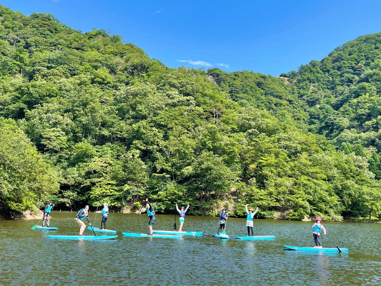 SUP�̓O���[�v�ň�Ăɑ̌�����Ɗy�����{���I�����₷���̂Œ��ւ��͕K�������Q���������B