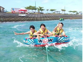 スリラーうつ伏せタイプなので、海面と顔が近い!絶叫必至!