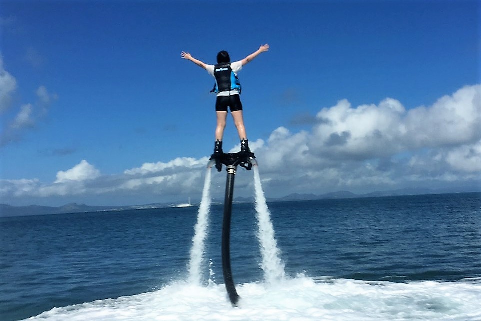 空を飛んでる感覚を体験しよう!!