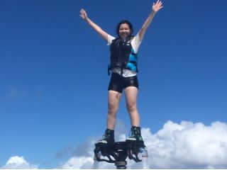 大人気のフライボードを体験しよう♪