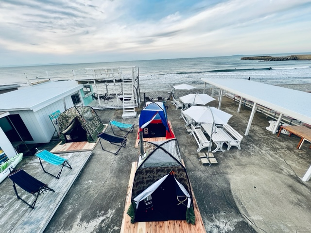 日本海deテントサウナ体験