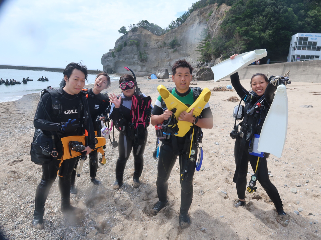 全て終われば遂にダイバーの誕生です!おめでとうございます!