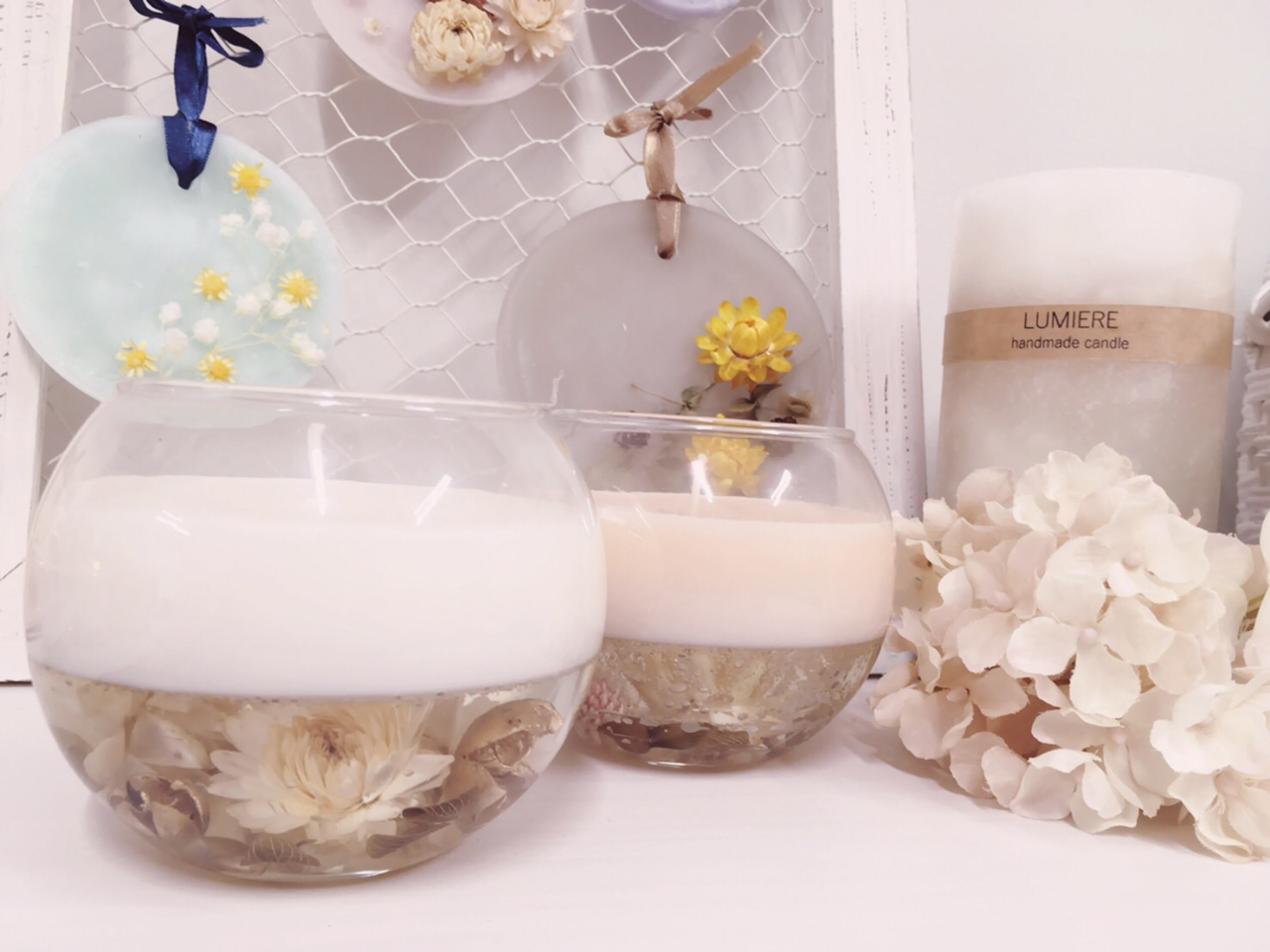 可愛いお花とナチュラルなソイ♪組み合わせて可愛い♪ボタニカル