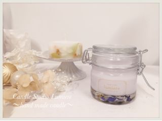 お花とソイワックスの組み合わせ ナチュラルなボタニカルソイキャンドル Candle Studio Lumiere じゃらん遊び体験 お花とソイワックスの組み合わせ ナチュラルなボタニカルソイキャンドル Candle Studio Lumiere じゃらん遊び体験