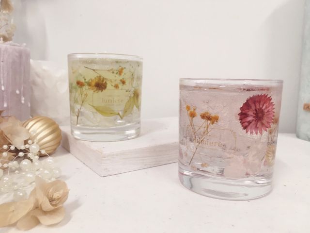 クリアなお花がとっても可愛い ボタニカルジェルキャンドル Candle Studio Lumiere じゃらん遊び体験 クリアなお花がとっても可愛い ボタニカルジェルキャンドル Candle Studio Lumiere じゃらん遊び体験