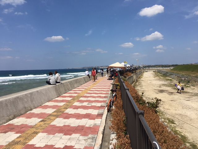 北谷エリアは歩いて行けるポイントですよ!