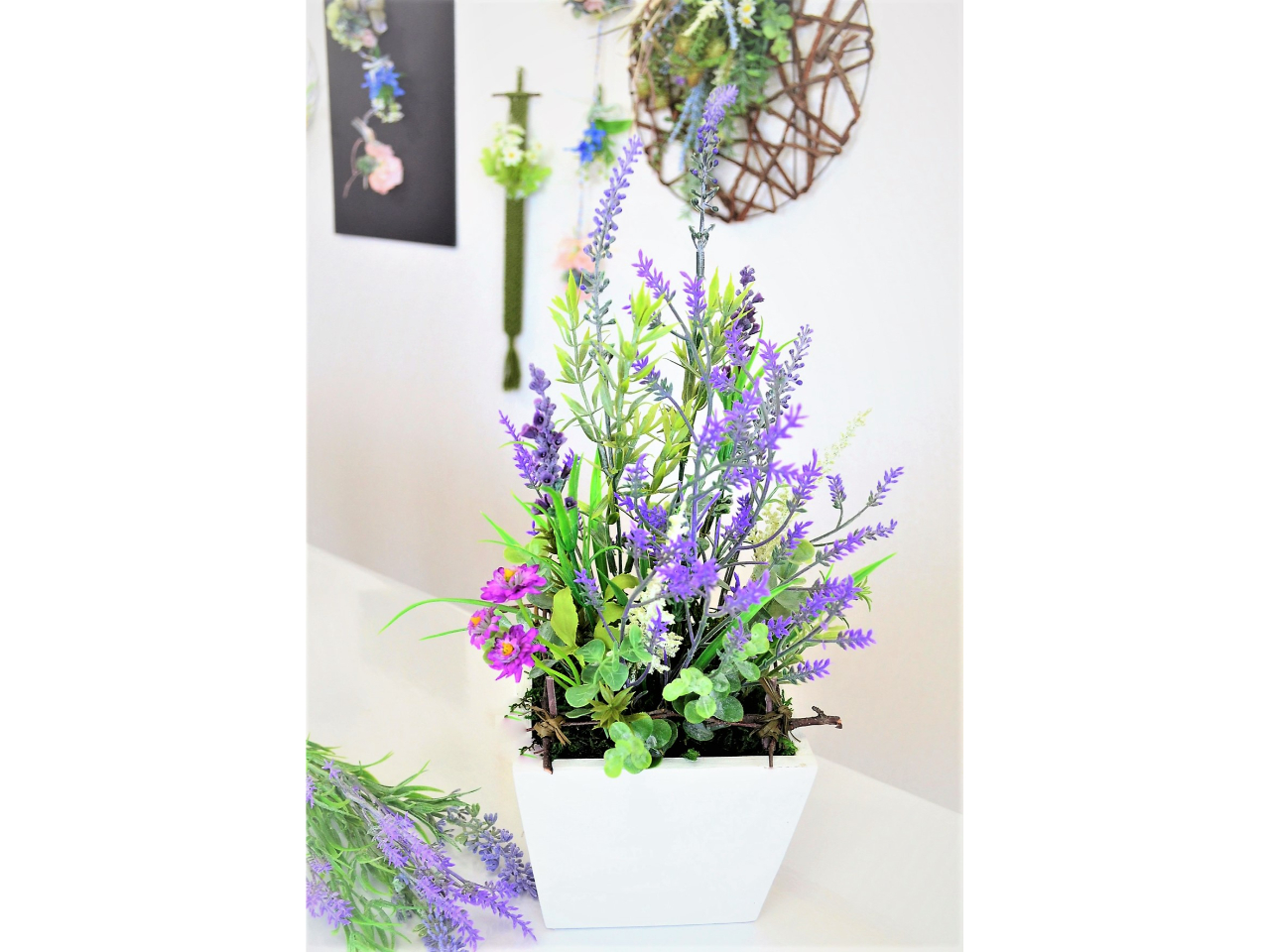 【ラベンダーガーデン】=アーティフィシャルフラワーアレンジメント=
