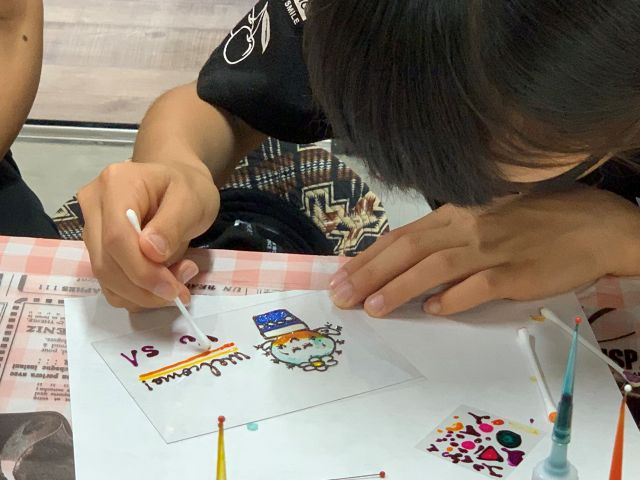 ディンプルアート体験♪こちらの体験をご希望の方は別途施設までお問い合わせください。