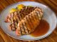 ビーフステーキランチ(サーロインステーキ)150g×3枚5,200円の一例