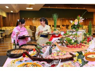 夕食ビュッフェ 日帰り温泉 平日予約 栃木名物 焼き餃子 など和洋中50種類以上の料理をご提供 自慢の夕食ビュッフェにご入浴のついたプランです ホテルニュー塩原 じゃらん遊び体験