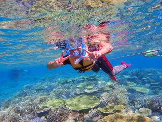 マングローブカヌーとシュノーケリングが1日で体験できちゃう贅沢コースです☆