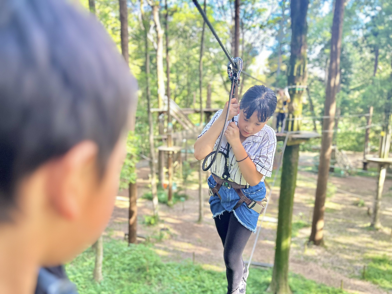 小学校4年生~大人向けのアドベンチャーコース☆都心から1時間圏内!自然豊かな公園...