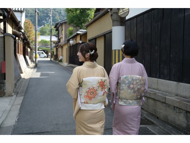 太鼓帯でより大人っぽい装いに!