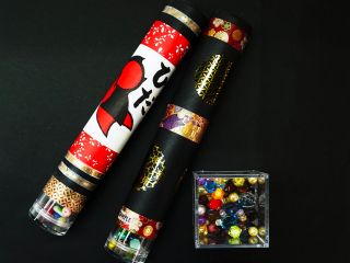 十人十色♪ステンドグラスのガラスで作る万華鏡づくり!