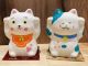 招き猫の絵付けも人気です!