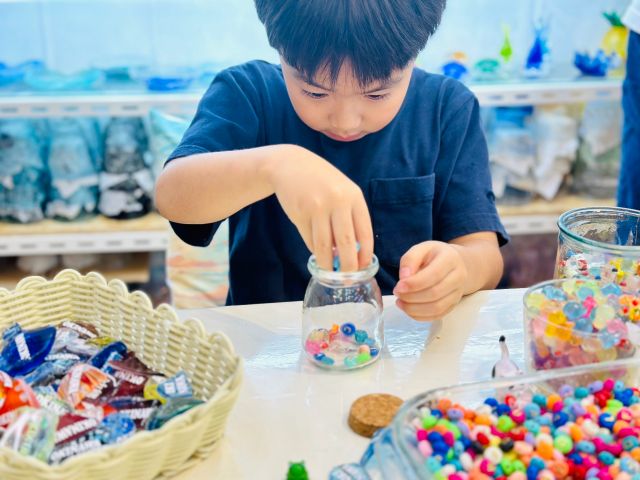 お子さんも楽しく体験できます♪