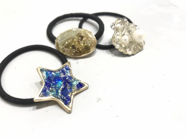 世界にたった一つだけ自分だけのオリジナルヘアゴム