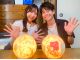せっかくだから、京都らしい体験を・・・と思ったら、和紙あかり手作り体験(^^♪