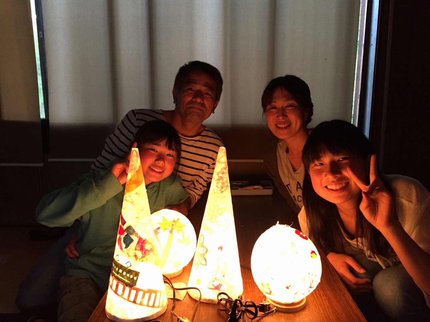 ご家族でチャレンジ!存分に個性を発揮してください♪