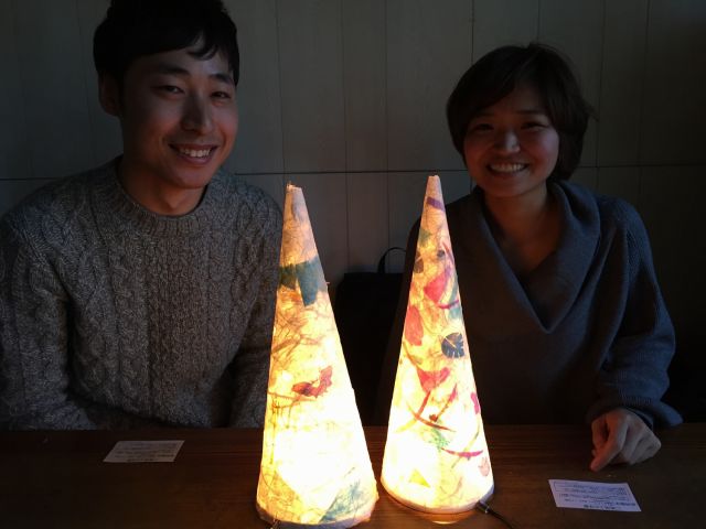 京都デートで和紙あかり手作り体験はいかがでしょう(^_-)-☆