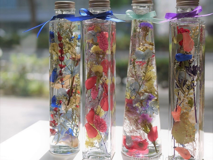 フローリストに教わるハーバリウム体験[名古屋 伏見 ハーバリウム  