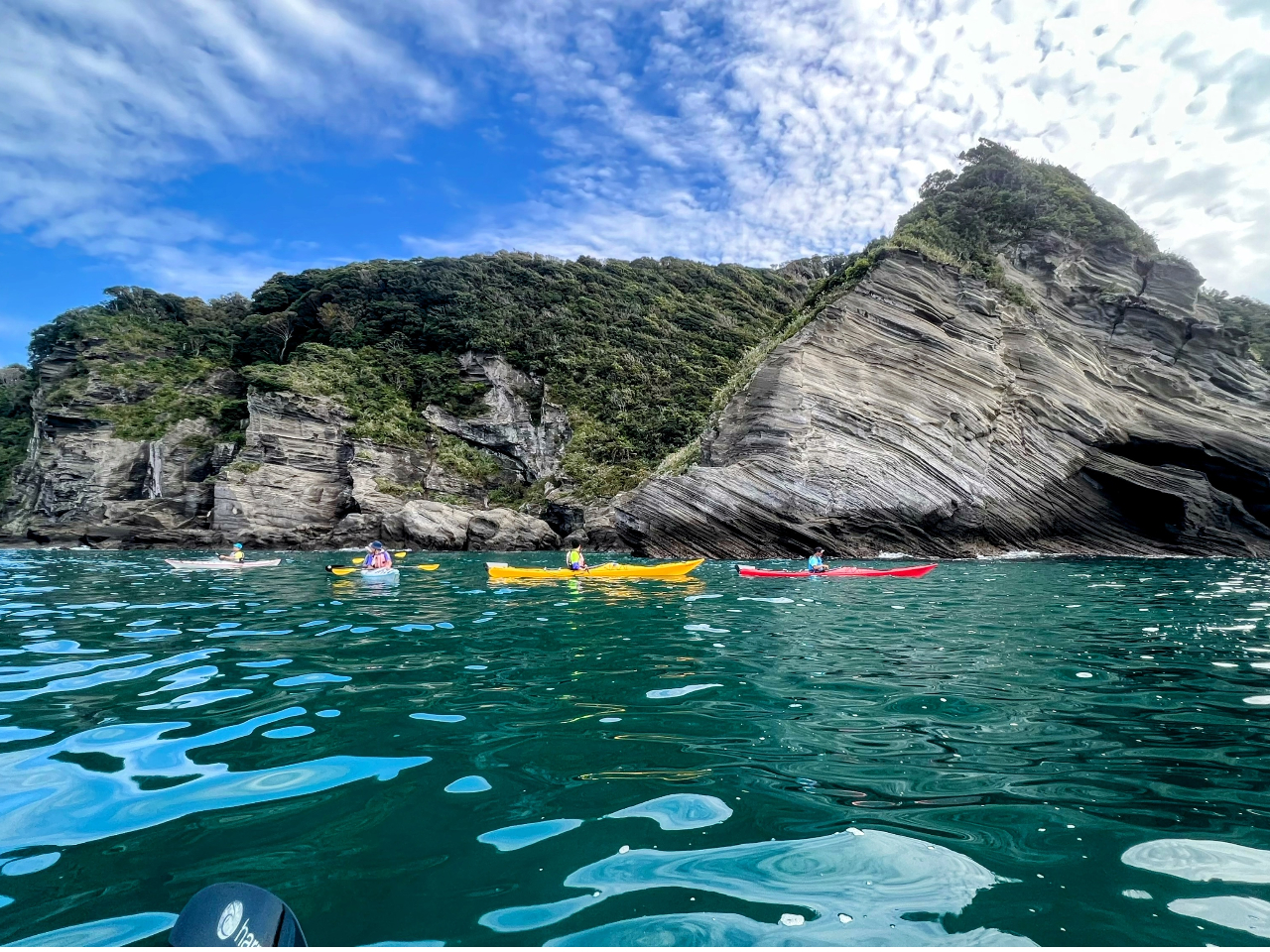 ダイナミックな自然がある南房総は海の透明度も素晴らしい!