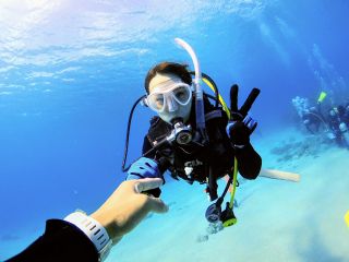 美しい美ら海で体験ダイビングを楽しみましょう!