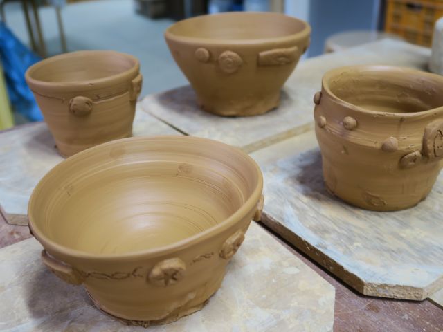 ロクロ 制作中