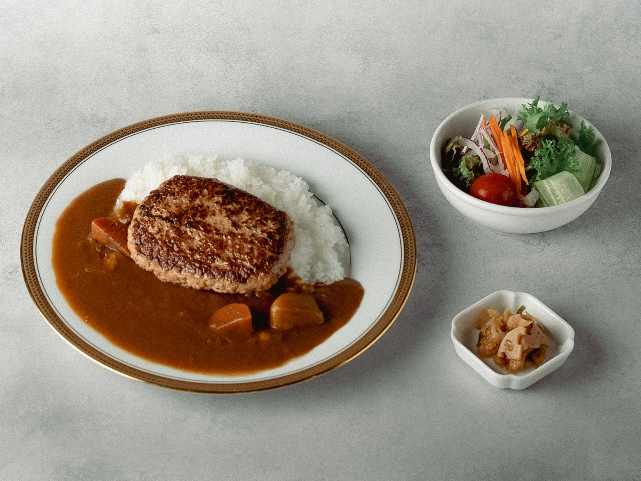 選べるランチプラン(ハンバーグカレー)